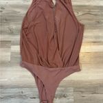 BCBGeneration BCBG Generation Size Large NWOT Body Suit, pit to pit is 20, tan/Brown Photo 1