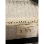 Saltwater Luxe  Cowl Neck Striped Sweater Size Small Photo 3