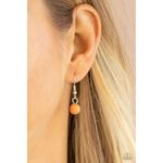 Paparazzi Zen You Least Expect It Orange Necklace (326) Photo 2