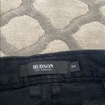 Hudson Jeans HUDSON High Rise Moto Denim Mini Skirt Photo 11