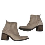 Lucky Brand Tan Suede Natania Ankle Booties Boots size 10 Photo 5