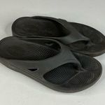 Oofos Ooriginal Gray Flip Flop Sandals Size 8 Photo 0