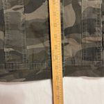 D Jeans Women's Camouflage Denim Jacket Trucker Streetwear Casual Utility Sz M Green Size M Photo 4