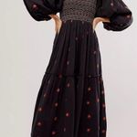 Free People Dahlia Embroidered Maxi Dress Photo 6