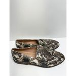 Madewell  The Alex Loafer Size 5 in Deep Woodland Multi Snake Embossed Leather Photo 2