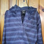 The North Face Women's Crescent Sunshine Striped Quarter Button Hoodie small Photo 2