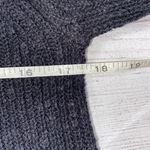 Hollister crop sweater w/lace shoulder black sz S Photo 7