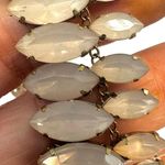 Light pink bib necklace Photo 3