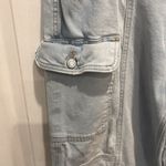 SO  Jeans Womens Light Blue High Rise Cargo‎ Wide Leg Size 15/32W Workwear Y2K Photo 1