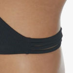 Body Glove  Women's Ibiza Flirty Surf Rider Bikini Bottom, Black, size Large, NWT Photo 6