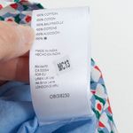 Maeve by Anthropologie Floral Print Pleated Mini Skirt Size 6 Feminine Coquette White Photo 5