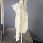 J. America Women’s White Embroidered UMASS College University of Massachusetts Hoodie M NEW Photo 2