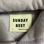 Aritzia  Sunday Best Oversized Hoodie Sweatshirt; with drawstring shorts; Small Photo 3