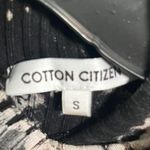 Cotton Citizen  The Ibiza Small Mini Tie Dye Long Sleeve Dress Graphite Splatter Photo 2