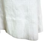 Rosetta Getty Cape Mini Dress White Flawed Size 6 Photo 8