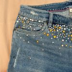 Two by Vince Camuto sz27 jeweled light wash jeans some jewels missing GUC Blue Size 27 Photo 8