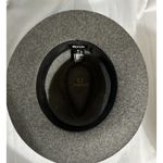 Brixton Unisex Welsey Fedora Hat Dark Gray Wool Size S Adjustable Band Photo 4