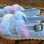 Koolaburra by Ugg Fuzz D Out Women's Slippers & M Blue Pastel New Photo 0
