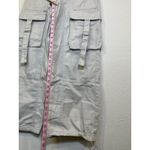 Refuge  Cargo Pants Womens Medium Pockets Cotton Beige Photo 3