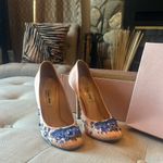 Miu Miu  Calzature Donna Raso Albicocca Heel Size 37 Photo 2