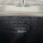 American Eagle  Luxe High-Rise Distressed Black Jegging Size 0 Photo 5