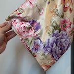 Vintage Expressions California Dynasty 80’s Satin Floral Kimono Robe Size Medium Pink Photo 3