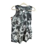 PINK - Victoria's Secret PINK VS Black And Gray Tie Dye Athletic Workout Tank Top Photo 1