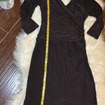 Carmen Marc Valvo  brown dress sz Medium Photo 7