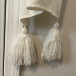 Ann Taylor  Cream Scarf with Tassels Photo 2