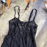 La Perla  Black Floral Lace Mini Slip Dress Photo 2