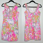 Lilly Pulitzer  Janice Shift Dress in Scuba to Cuba Pink Photo 1