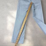 Akris  PUNTO Blue Light Wash Denim High-Waisted Straight Leg Crop Jeans Sz 2 Photo 6