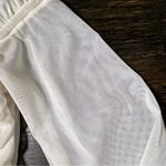 Tiger Mist  Cream Off The Shoulder Ruched Mesh Mini Dress Photo 9