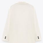 ZARA Double Breasted Blazer Photo 3