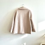 Oak + Fort Oversized Teddy Sherpa Jacket Coat Button-down Beige Photo 2