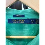 Ralph Lauren Polo Golf Tailor Fit Womens Size XL Green Short Sleeve Polo Shirt Photo 2