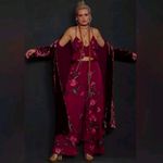 Free People New FP x Anna Sui Poppy Embroidered Set Size 2 Photo 1