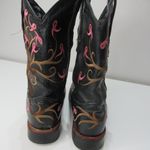 lagrange leather black boots 9.5M Women Ribbon Breast Cancer Awareness Edition Size 9.5 Photo 4