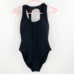 Robin Piccone Ava Open Back Swimsuit Size 6 Black NWOT Racer One Piece Swim NEW Photo 15
