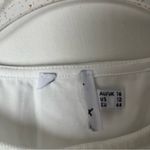 Princess Polly  Soul Seeker White Lace Up Cut Out Cropped Tank 12 Photo 11