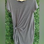 Vince - Short Classic Stripe Side-Tie T-Shirt Dress | Small - $225 Photo 8