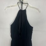 Tobi Maxi Sleeveless Black Halter Dress Size Medium Photo 7