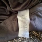 Vince Camuto  Sparkly Ruffled Holiday Sheath Cocktail Dress Metallic Gold Size 16 Photo 9