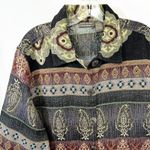 Jane Ashley XL Tapestry Jacket Cottagecore Cowgirl Southwest Button Western 1773 Photo 2
