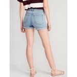 Old Navy  Wow Lightwash High-Waisted Denim Shorts Photo 1