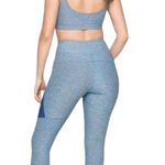 Outdoor Voices Blue Core Two Tone 7/8 Warm Up Leggings Photo 2