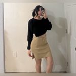 Free People Movement Mini Skirt Tube Top Brown OS NWT Minimalist Neutral Fall Size undefined Photo 5