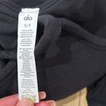 Alo Yoga  Black Seamless Ribbed Mellow Onesie Photo 2