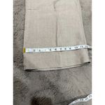 J.Jill Women's Linen Pants XL Beige Elastic Waist Casual Wide Leg Cropped Relax Photo 9