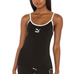 Puma Classics Logo Tank in Black Medium Photo 0